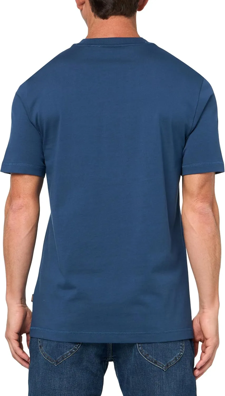 BOSS Men's Big Logo Chain Cotton T-Shirt