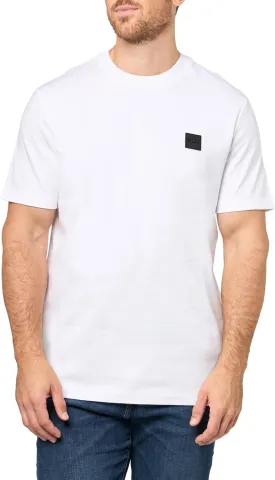 BOSS Men's Big Logo Chain Cotton T-Shirt
