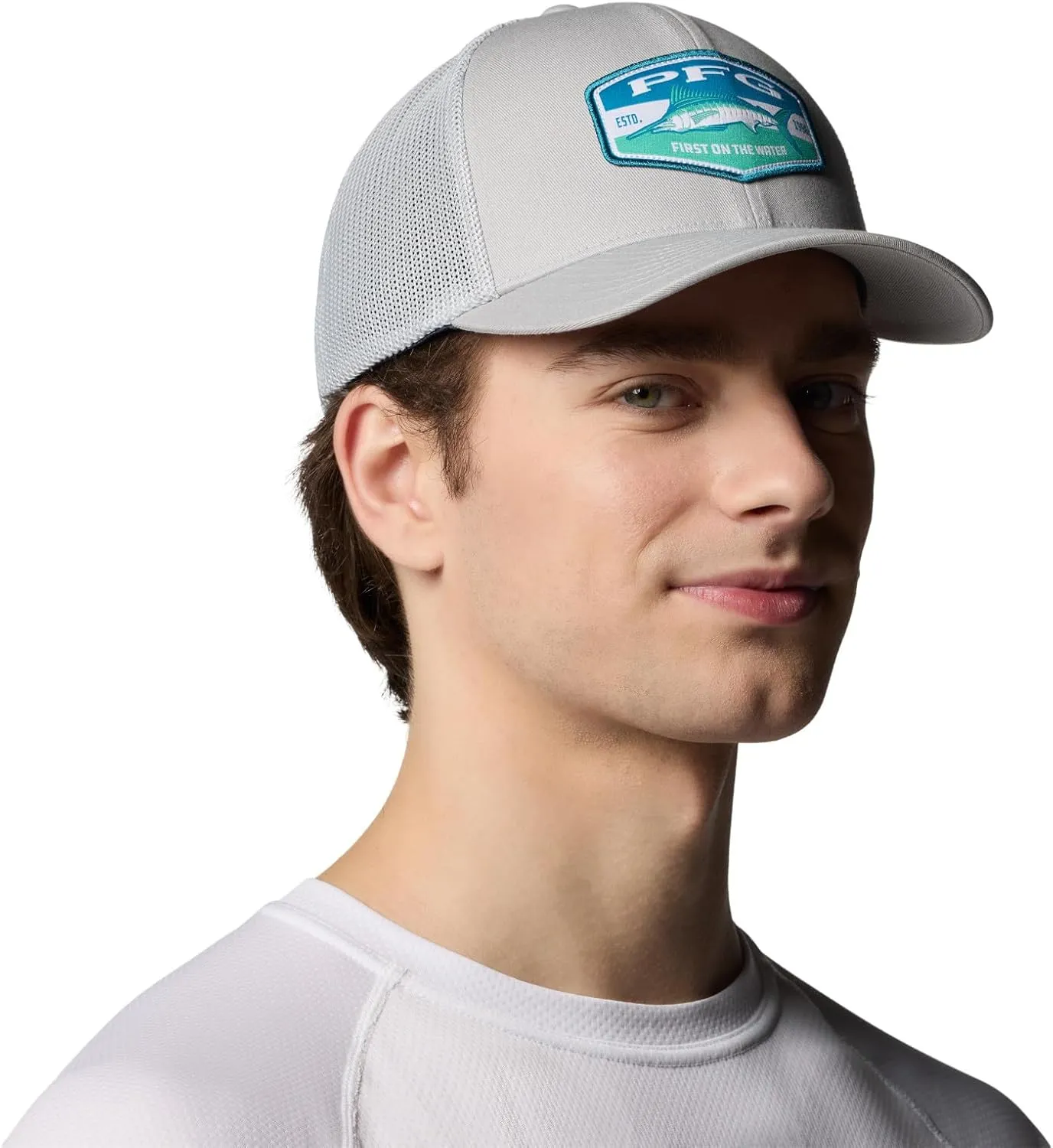 Columbia PFG Patch Mesh Ball Cap