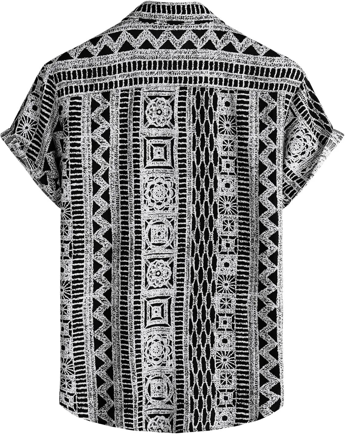 VATPAVE Mens Casual Short Sleeve Button Down Shirts Regular Fit Hawaiian Summer Shirt